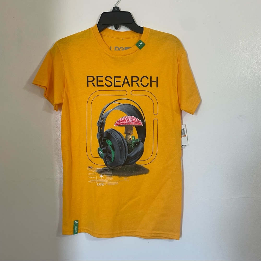 NWT LRG Fungi Headset Tee | Size: Small